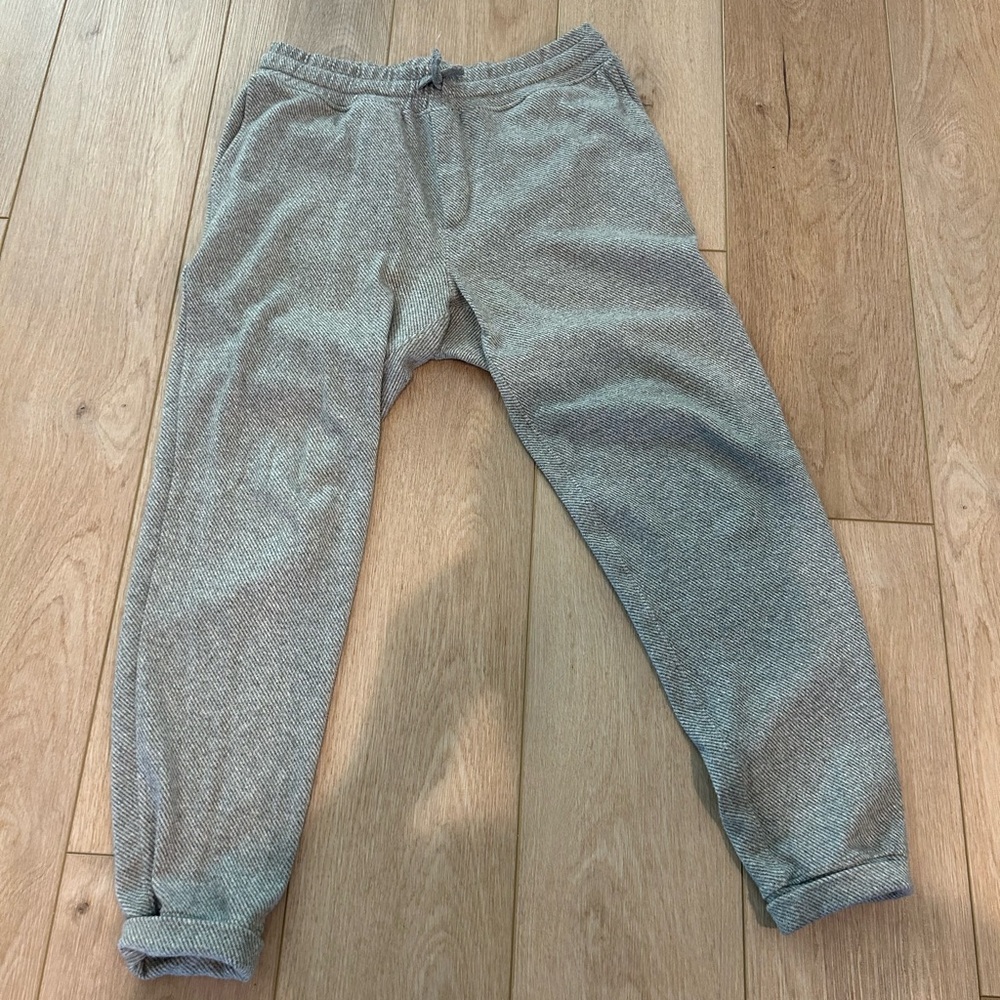 Faherty Legend Sweatpants (S) Gray Twill
